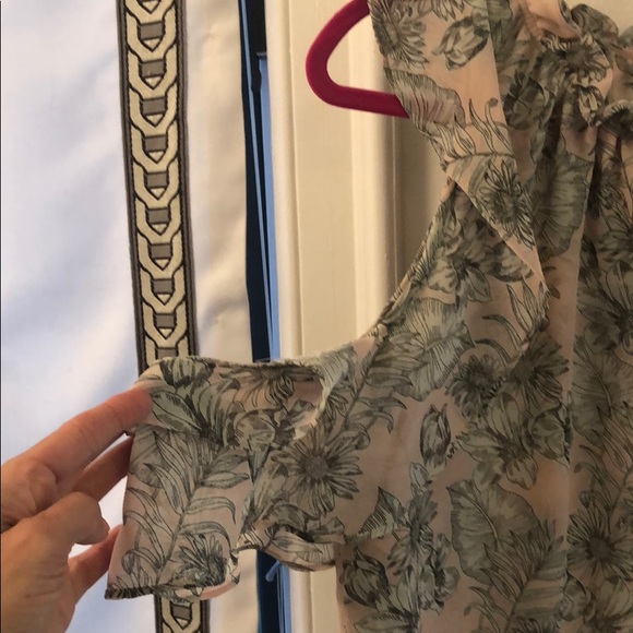 Misa skirt and top set, blush floral with gray - Picture 8 of 8